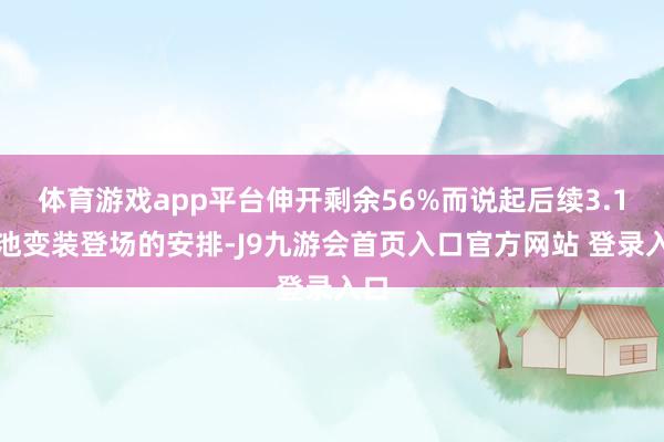 体育游戏app平台伸开剩余56%而说起后续3.1卡池变装登场的安排-J9九游会首页入口官方网站 登录入口